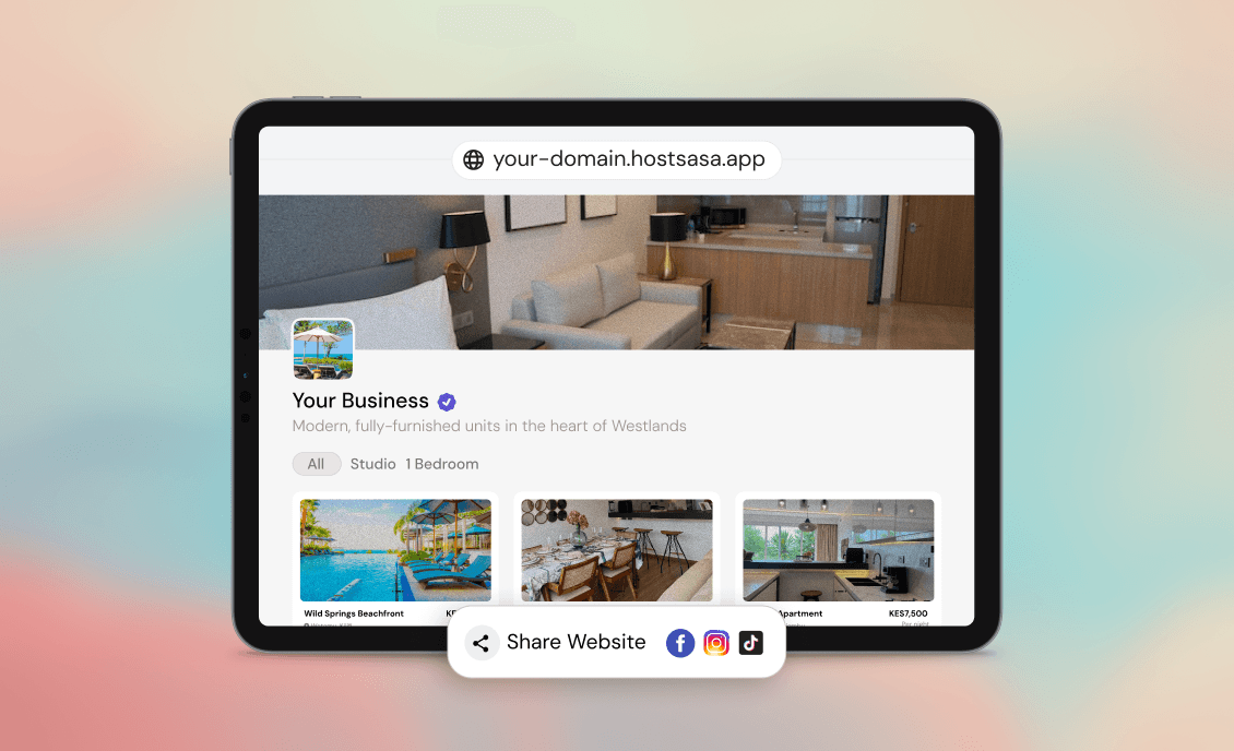 How to Create a Direct Booking Website for Your Short-Stay Business in Kenya
