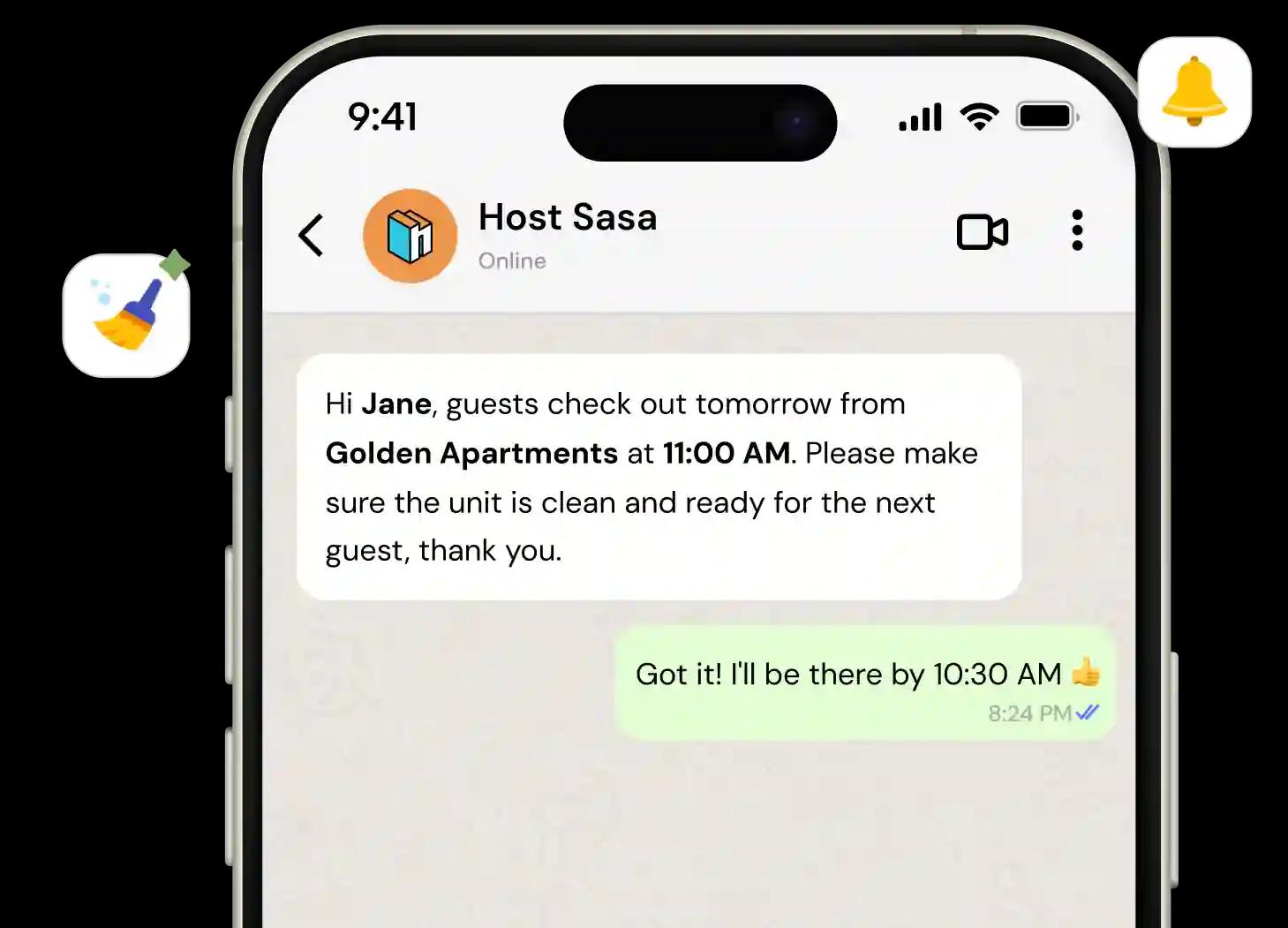 Reminders and cleaning workflow